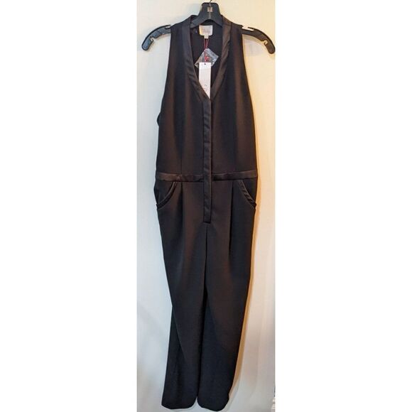 Nwt parker | brandy racerback crepe jumpsuit - Picture 3 of 11